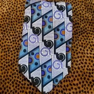 Martin Wong, Art Deco, Silk Necktie